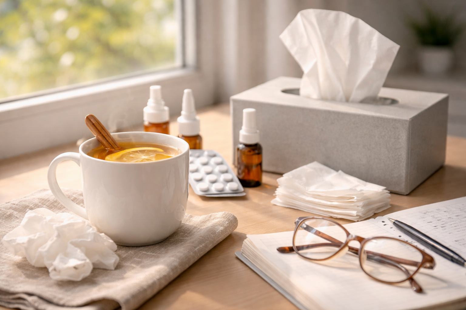 Allergie oder Erkältung Unterschied Symptome Heuschnupfen Frühling Werne